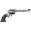 Replika Colt single action revolver USA 1873 - 31 CM – Polerad nickel trä